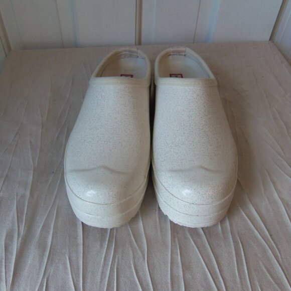 Free People x Hunter Starcloud Glitter Clog sz 7 (RUNS BIG) - Picture 3 of 14